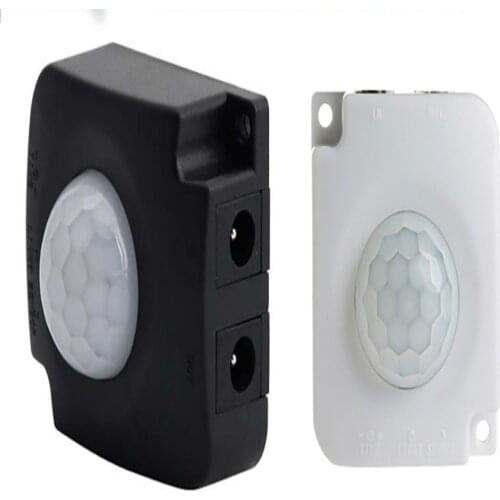 1PCS Motion Sensor Light Switch Infrared Timer Detector PIR Switch DC5V 24V Led PIR switch for Home Lighting LED Lamp