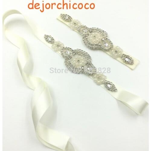 2lots or more 10% off crystal & pearls Baby girls party shinny headbands with sash belt Princess wedding hairbands with sash set