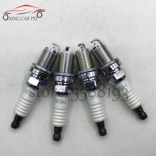 4PCS FR5EI MN163235 Iridium Spark Plug For Mitsubishi Motors For For Mitsubishi Eclipse Endeavor Galant Lancer
