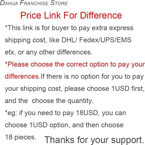 Price link for extra fee, like differences, extra shipping cost