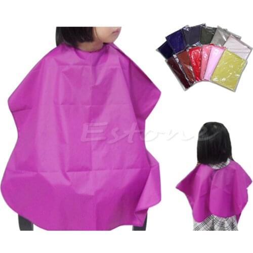 Children Salon Waterproof Hair Cut Hairdressing Barbers Cape Gown Cloth New Hot 896B