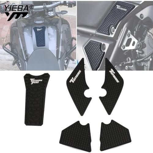 For YAMAHA Tenere 700 Adventure T700 XTZ 700 T7 Protector Anti Slip Tank Pad Sticker Gas Knee Grip Traction Side Pad 3M Decal