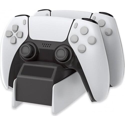 Dual Charging Dock Stand Station Joystick Controller Charger Adapter for PS5