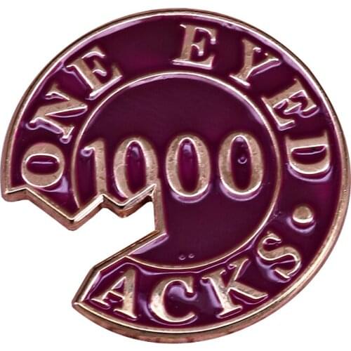 One eyed Jacks poker chip enamel pin funny Agent Cooper evidence collected badge Twin Peaks fans gift