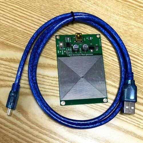 Ultra-low Frequency sine wave 7.83Hz Schumann wave generator pulse generator with power supply to improve sleep quality