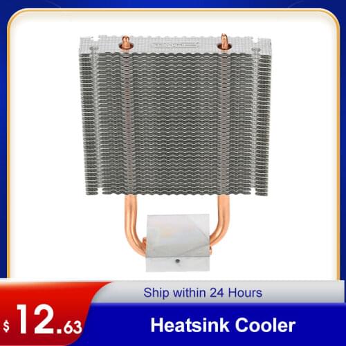 PCCOOLER CPU Cooler HB-802 2 Heatpipes Radiator Aluminum Heatsink Motherboard/Northbridge Cooler Cooling Support 80mm CPU Fan