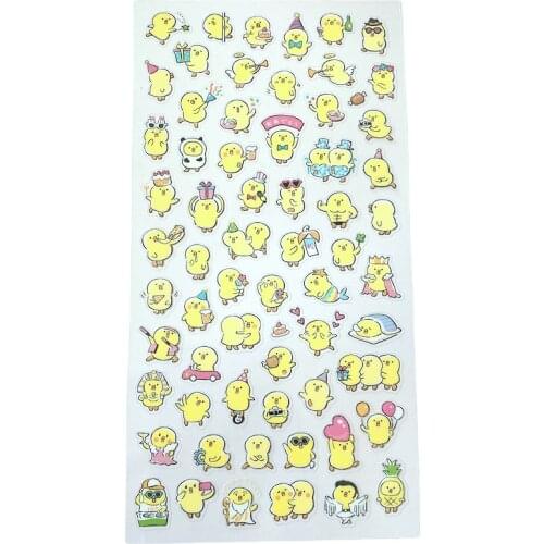 Kawaii Birds Stickers Cute Sticker Sheets