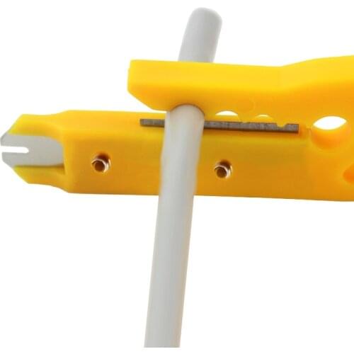 9cm 4pcs Mini Portable Stripping Wire Into 110 Blocks Cutter Pocket Hand Twisted-pair UTP/STP Data Cables Repair Tool Car Parts