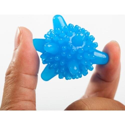 Reusable Magic Laundry Ball for Household Cleaning Washing Machine Clothes Softener Starfish Shape PVC Solid Cleaning Balls