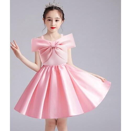 2021 Childrens Clothing Flower Kids Embroidery Baby Girls Dress Ceremony Tutu Party Elegant Wear Princess Costume 3 8 10 Years