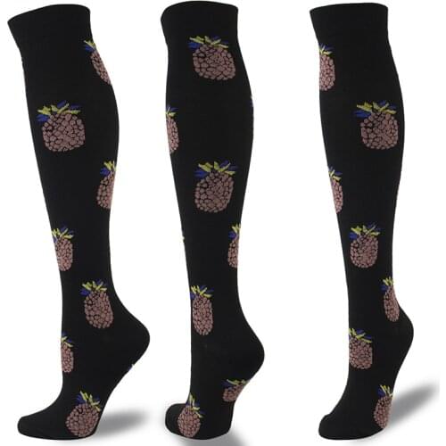 New Sports Compression Stockings Pressure Varicose Vein Stockings Leg Support Stretch Pressure Boost Blood Circulation Knee High