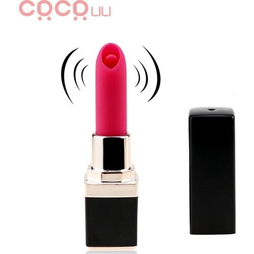 Rechargeable Mini Lipstick Vibrator Portable Bullet G-spot Massage Clitoris Stimulator Erotic Product Sex Toys for Women Sexo