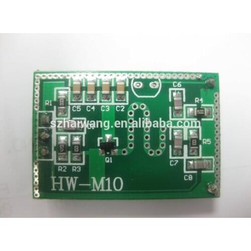 Factory supply HW-M10 5-30M Range Wireless Microwave Motion Sensor Module Doppler Radar sensor for Lighting