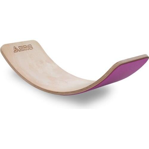 Wavy Board Natural Wood Pink Color Felt-Tip the Balance Board (Smooth Surface)