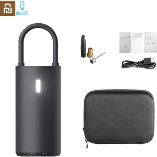 Youpin Mojietu Portable Smart Digital Tire Pressure Detection Electric Inflator Pump for Bike Motorcycle Car Football