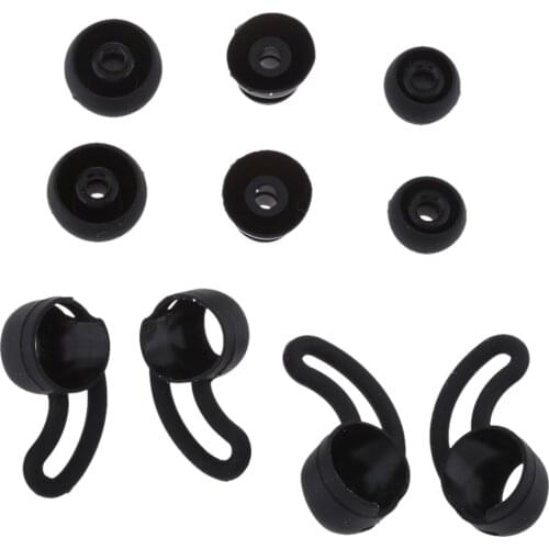 2Pairs Silicone Replacement Eartips Ear Hook For Beats X Urbeats Non-toxic Harmless Sports Tips Soft Ear Hook Durable Re-usable