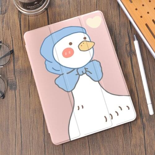 Cartoon For Air 4 ipad 7th 8th Generation Pro 12.9 11 2020 9.7 Case Bag Air 2 3 Mini 5 10.5 Tablet Funda With Pencil Holder Gift
