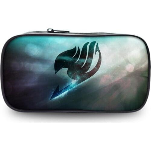 Fairy Tale Anime Wallet 8 Inch Pencil Case School Supplies Stationery Storage Bag Boys Girls Gifts