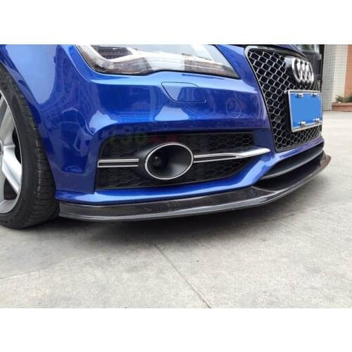 Lively2021 Fit For S7 Carbon Fiber Lip Audi A7 Sline Spoiler Rs7 Refitted Big Surround Front Chin