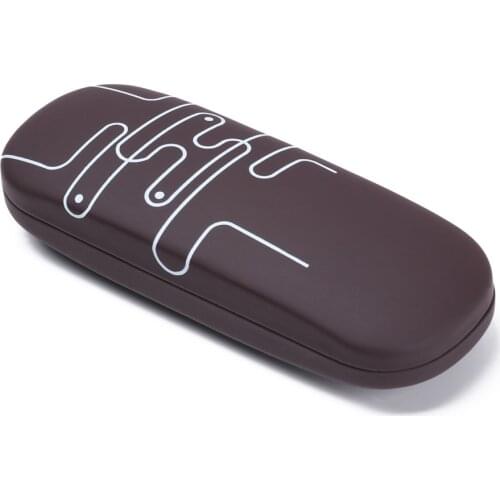 Glasses Case Women Men Sunglasses Cover Leather Eye Glasses Hard Shell Protector Reading Eyewear Case Spectacles Container