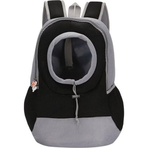 Foldable Pet Backpack Small Dog Travel Breathable Mesh Pets Carrying Backpack With Security Snap For Outing Dog Accessories