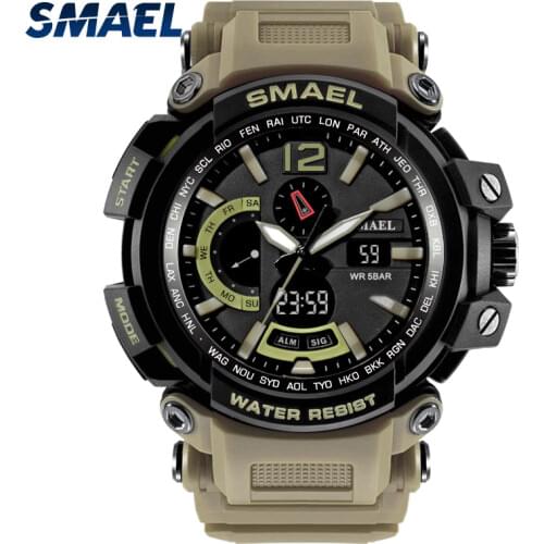 NEW Military Watch Waterproof 50M S Shock Resitant Sport Watches saat Digital Clock Men Military Army 1702 Big Men Watch Sport