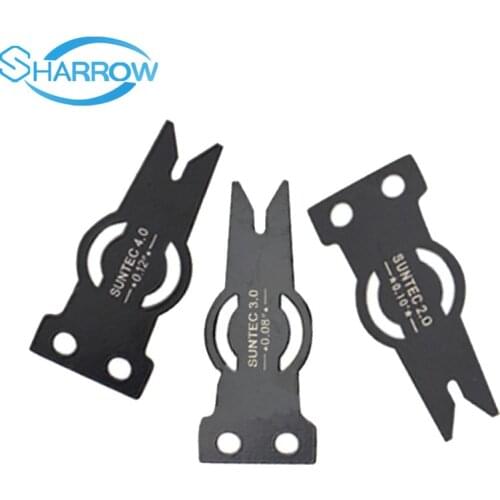 Compound Bow Shooting Arrow Rest Spare Steel Sheet 0.08/0.1/0.12" SUNTEC Arrow Rest Steel Sheet for Hunting Archery Accessories