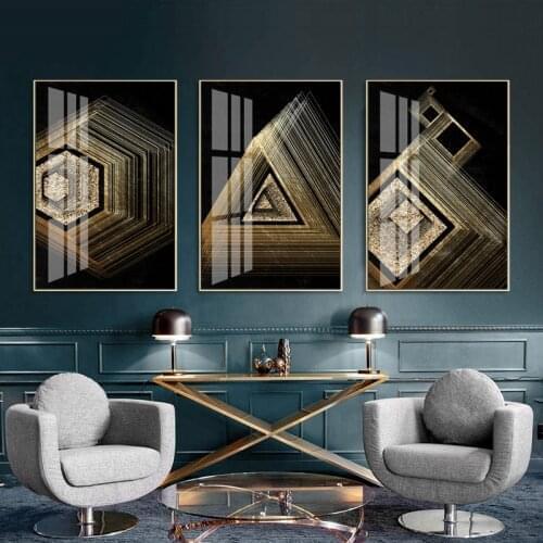 Modern Abstract Canvas Poster Geometric Wall Art Painting Nordic Posters and Prints Wall Pictures for Living room Home Decor