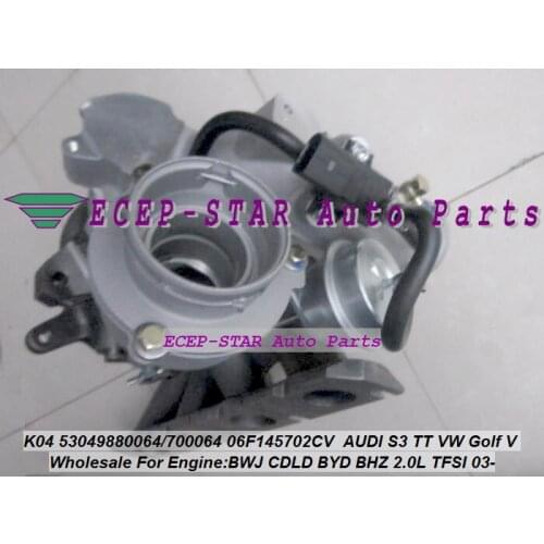 K04 64 53049880064 06F145702CV 06F145702CX Turbo Turbocharger For AUDI S3 TT For Volkswagen VW Golf V BWJ CDLD BYD BHZ 2.0L TFSI
