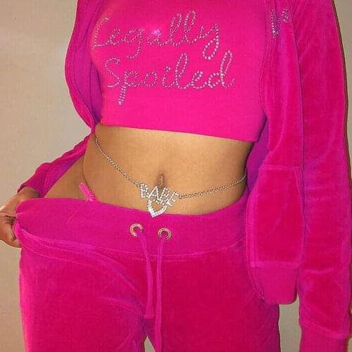 Y2K Crystal Letter Babe Waist Chain for Women Metal Vintage Shiny Charms 90s Style Body Chain Accessories Friendship Gifts New