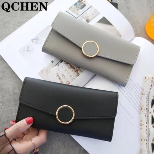 Wallet Women Long Crown round Leather short Wallet Ladies Purse Female love Money small Bag Triangle fight Zipper Coin Purse 617