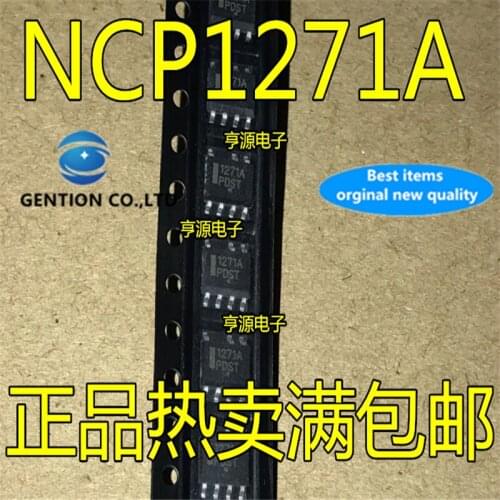 10Pcs 1271A NCP1271 NCP1271A SOP7 LCD power chip in stock 100% new and original