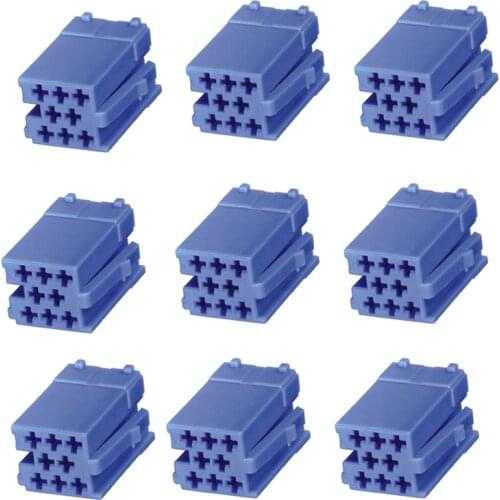 Car AUX Audio Harness Cable Adapter Mini ISO 8Pin Connector Socket for VW Becker Audi Skoda Seat Becker