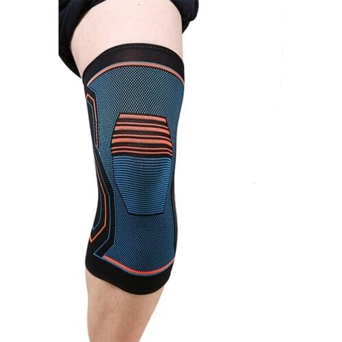 Elastic Compression Sleeve Knee Pads Workout Support Brace for Joint Pain Relief Running Weightlifting Gym