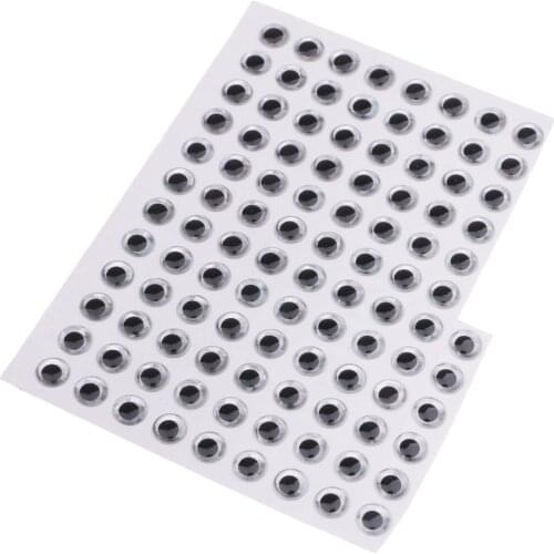 100pcs Fishing Lure Eyes Holographic Self Adhesive Eyes 3D Fish Eye DIY Eye Made of epoxy material looks super real