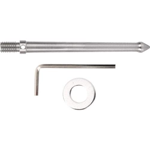 Stainless Steel Metal Spike Mount Adapter for Tripod Monopod with 3/8 Inch Screw Thread Camera Accessories