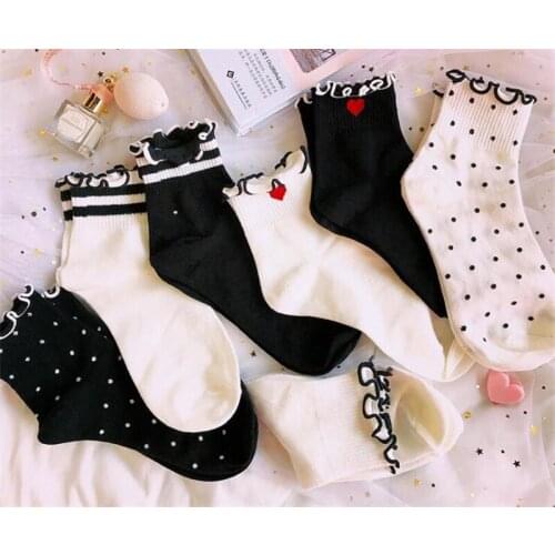 Sweet Princess heart Cute women Socks Lolita JK cosplay Sweet Socks B1260