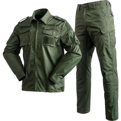 New Military Combat Tactical Army Suit Mens Camouflage Hunting Uniform Airsoft Male Sets Unisex Militar Soldier Clothes