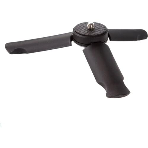 Portable Handheld Three Leg Folding Mini Table Tripod Stand with 1/4"Screw for Canon Nikon Sony Pentax Gopro Camera