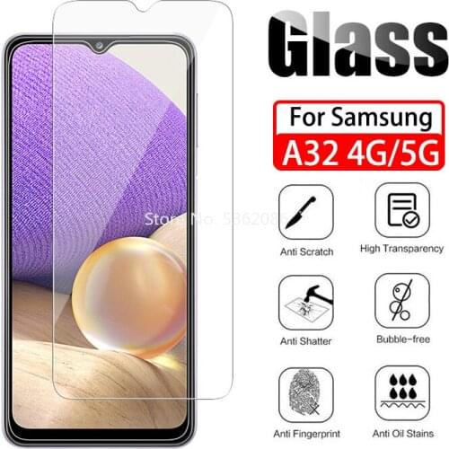 9H Glass on Galaxy A32 5G Smartphone Tempered Glass for Samsung GalaxyA32 Guard Verre Glas for Samsung A32 Premium Sheet Film HD