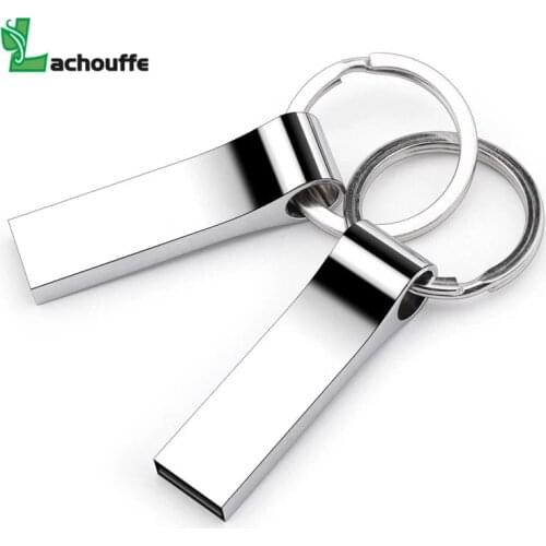 High Speed USB Flash Drive Metal Pen Drive 16GB 32GB 64GB 128GB Pendrives Waterproof USB Stick Memory Stick