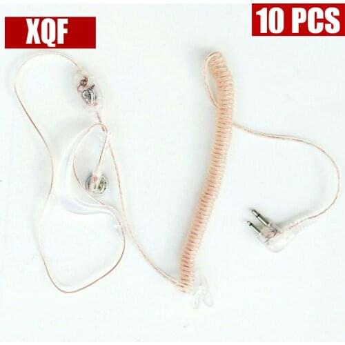 XQF 10PCS 2 Pin Headset for Motorola GP88 GP300 GP308 GP2000 GP3688 CP040 EP450 PTX600 PRO1150 Sprit Series Walkie Talkie