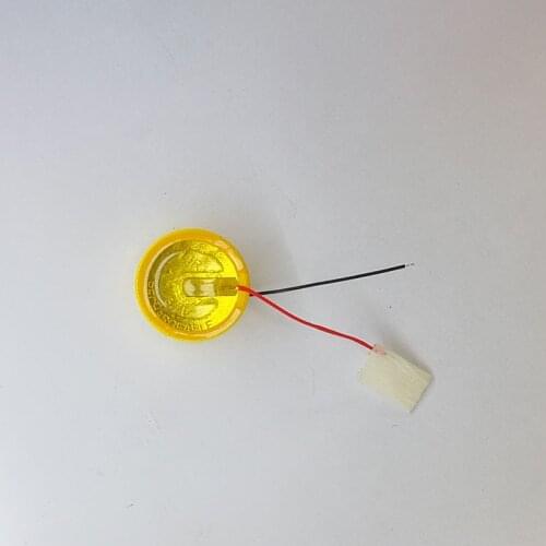 1PCS/LOT LIR1254 with Line /The line length is 20 mm Rechargeable Li-ion Battery 65MAH 3.6V Button Battery