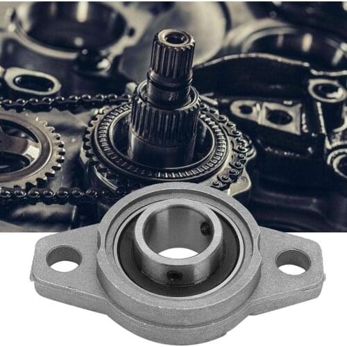 5Pcs KFL001 12mm Pillow Bearing Block Flange Bearing Self Aligning Pillow Block Bearing Pack for Machinery KFL Series