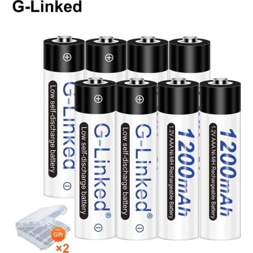 8pcs Original AAA 1200mAh NiMH Battery 1.2V Rechargeable Battery for Mouse, Toys,Remote Control 1.2V AAA Rechargeable Battery