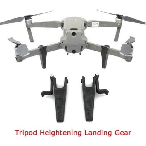 1pair 4cm Heighten Landing Gear Bracket Shock Absorber Tripod Bracket Extending Kit Protect Legs For DJI Mavic 2 Pro/Zoom Drone