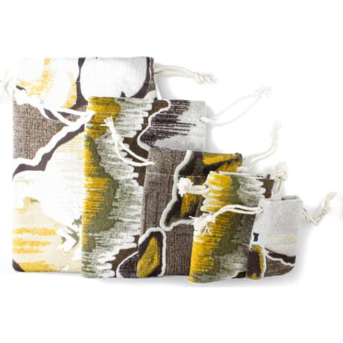 1pcs Multi color flower bag Jewelry Packing Velvet Drawstring Pouches Jewelry Gift Bags Display chain ring Packing Bags as gift