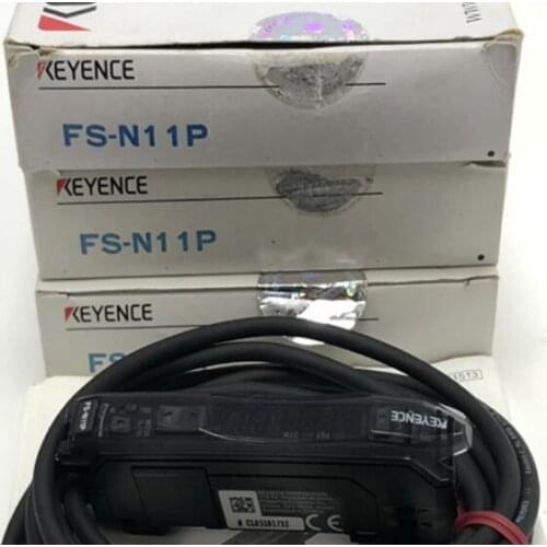 Original brand new KEYENCE digital optical fiber sensor FS-N11P