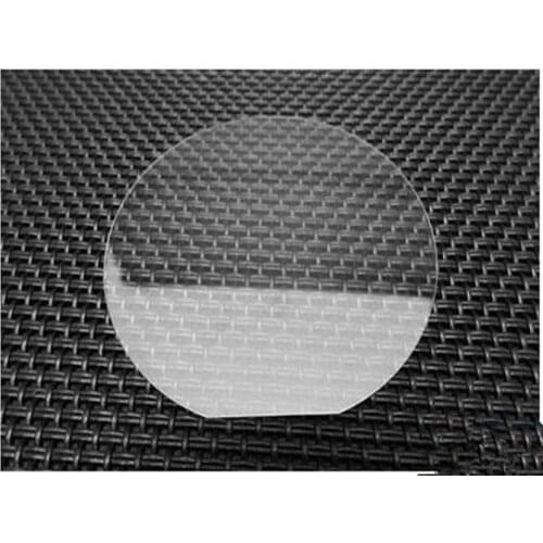 Sapphire Square-Al2O3 Single crystal substrate-D50.8*0.3mm-glasfolie-Epitaxial coating-double polishing