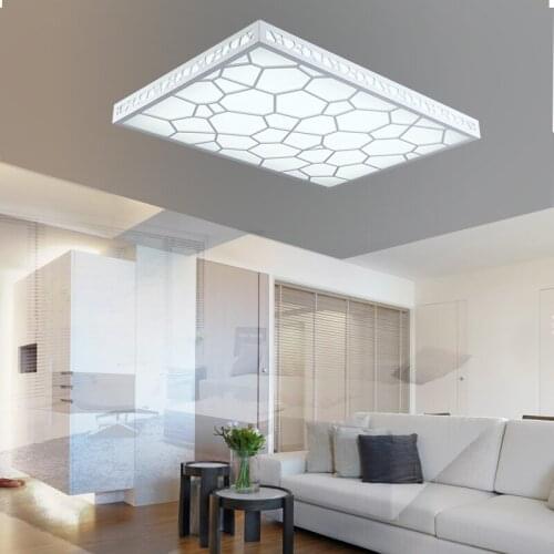 Berger modern minimalist LED Ceiling Lights warm water cube rectangular restaurant living room bedroom ceiling mounted LU729320